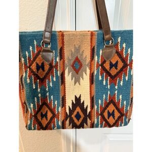 Maya‎ Modern wool handwoven Purse